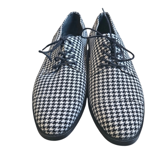 Lauren Ralph Lauren Maryna II Houndstooth Oxfords Size 8.5B - Picture 2 of 10